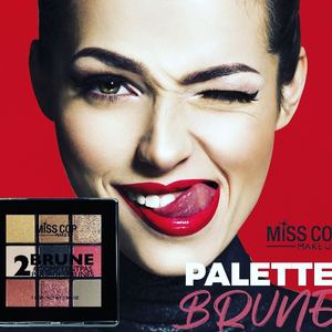 Notre palette BRUNE qui s'adapte à votre couleur de cheveux. Retrouvez grise blonde, et rousse sur notre site web.l #gift #xmas2022 #makeupaddict #makeup #makeuplover #maquillage #beauté #misscop #cosmetique